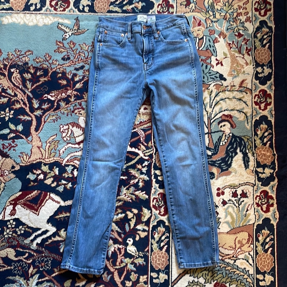 J.Crew denim, vintage straight leg
